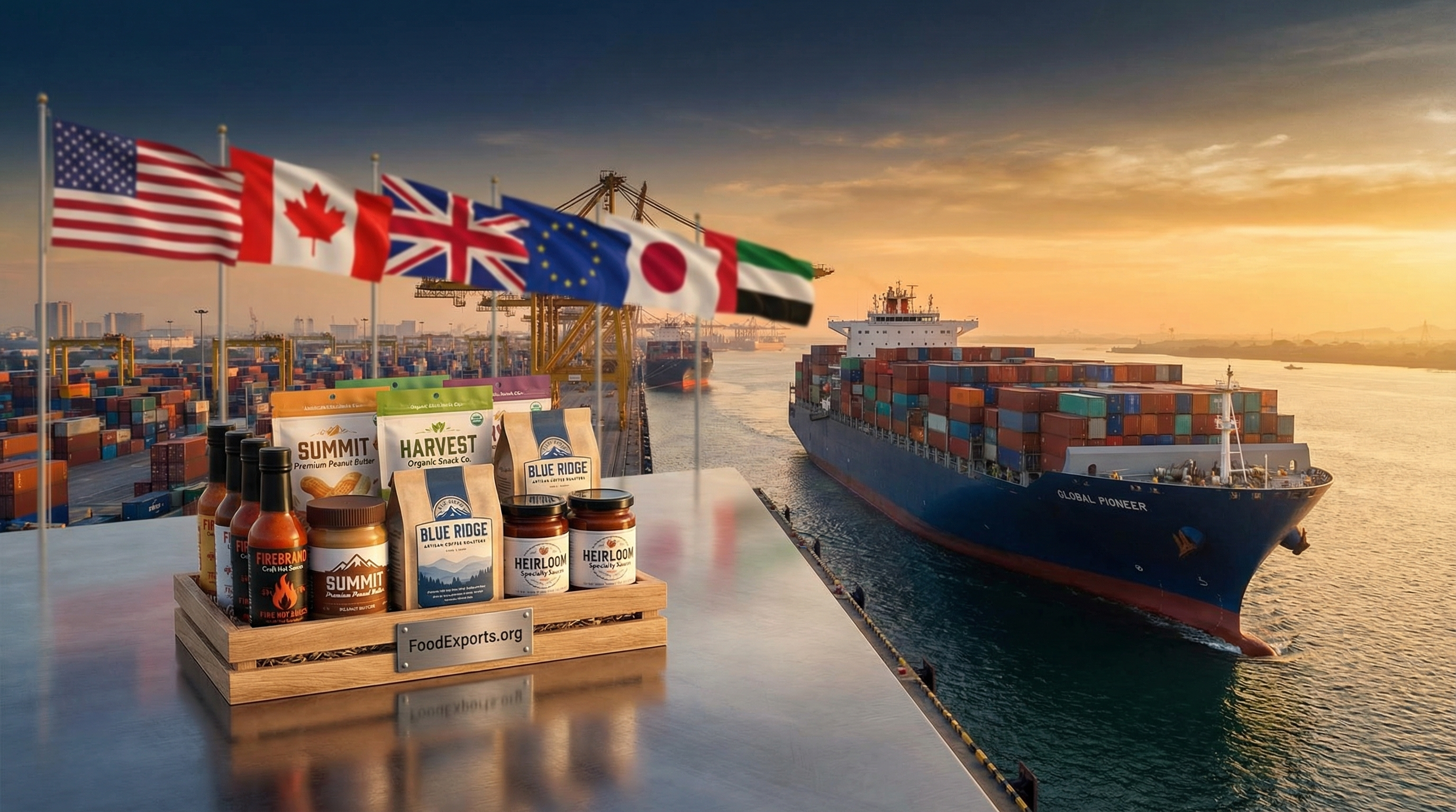 Global export operations